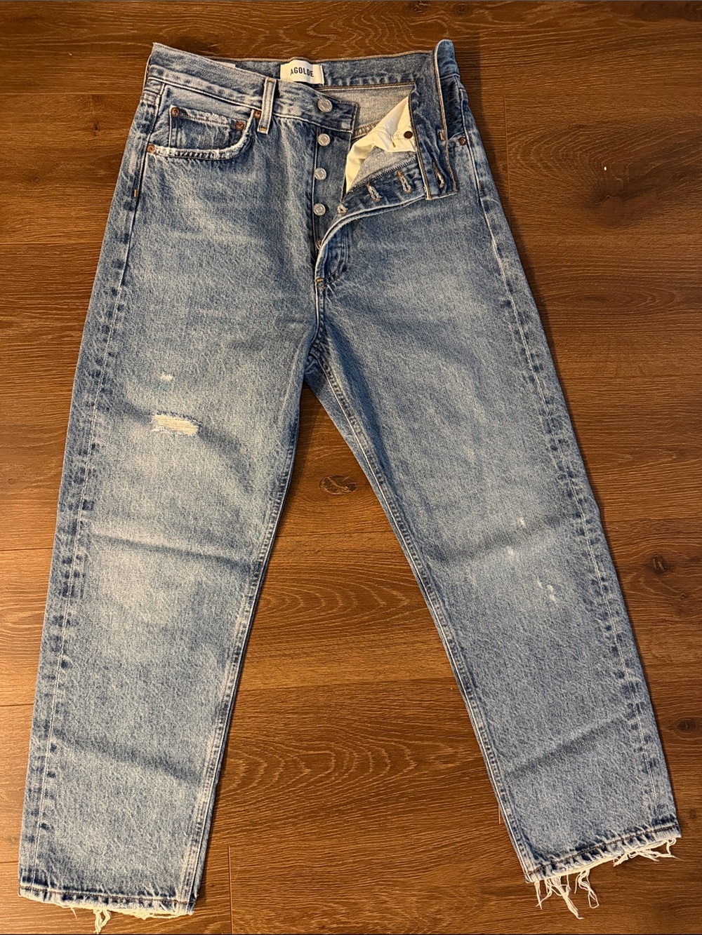 Agolde Light Wash women’s jeans
